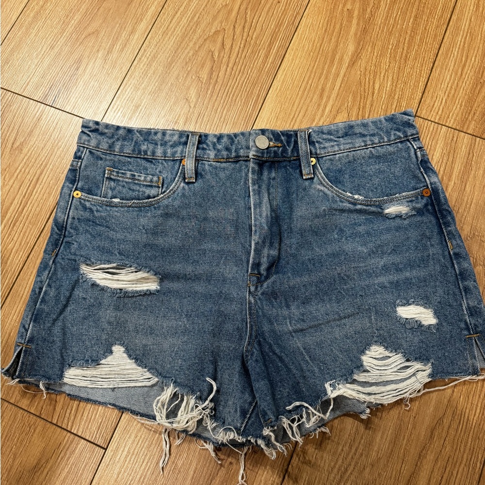 BLANK NYC DENIM Distressed Shorts - Size 31